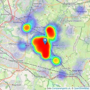 Julian Wadden - Marple listings heatmap