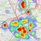 Julian Wadden - Stockport listings heatmap