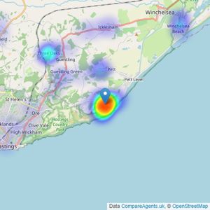 Just Property - Fairlight listings heatmap