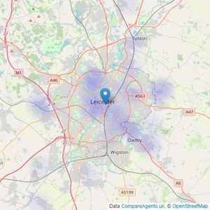 Kal Sangra Shonki Brothers - Leicester listings heatmap