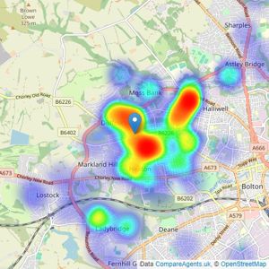 Karen Ritchie - Bolton listings heatmap