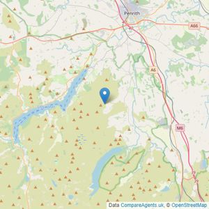 Kate Robson Estate Agent - Cumbria listings heatmap