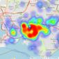 Katie Fox Estate Agents - Poole listings heatmap