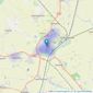 Keeleys - Ely listings heatmap