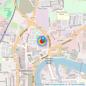 Keepmoat Homes listings heatmap