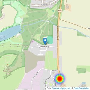 Keepmoat listings heatmap