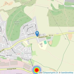 Keepmoat listings heatmap