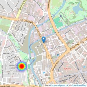 Keepmoat listings heatmap