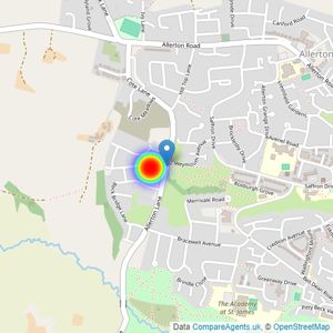 Keepmoat listings heatmap