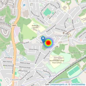 Keepmoat listings heatmap