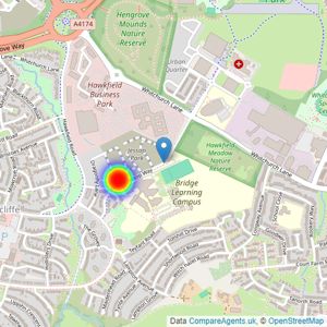 Keepmoat listings heatmap