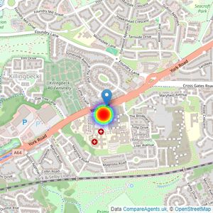 Keepmoat listings heatmap