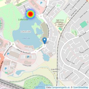 Keepmoat listings heatmap