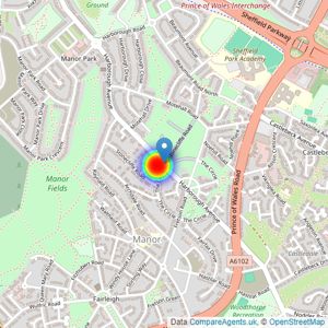 Keepmoat listings heatmap