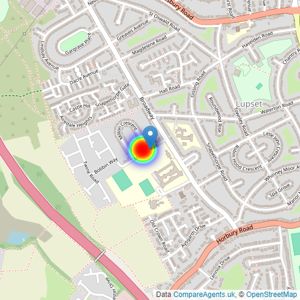 Keepmoat listings heatmap