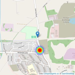 Keepmoat listings heatmap