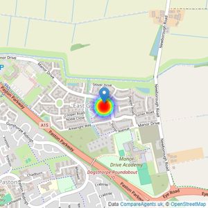 Keepmoat listings heatmap