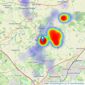 Keith Ashton - Kelvedon Hatch listings heatmap