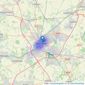 Kembles Estates - Doncaster listings heatmap