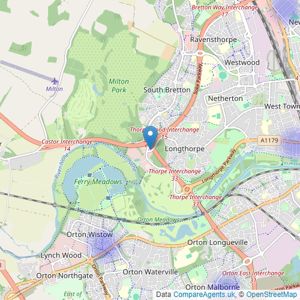 Kenneally Property Services - Peterborough listings heatmap