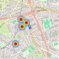 Kershaws Ltd - London listings heatmap