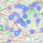 Keybanks Estates - West Derby listings heatmap