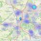 Keyhole Residential - Birtley listings heatmap