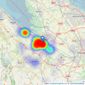 Keystone Property & Mortgage Centre - Connah's Quay listings heatmap