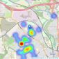 KHP Country Homes - Allington listings heatmap