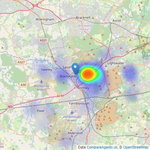 Kier Charles - Covering South East listings heatmap