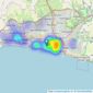 King & Chasemore - Hove listings heatmap