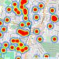 Kings Group - Edmonton listings heatmap