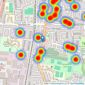 Kings Group - Enfield Highway listings heatmap