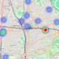 Kings Group - Hackney listings heatmap