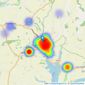 Kingsbridge Estate Agents Ltd - Kingsbridge listings heatmap