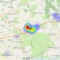 Kingsland Property & Land Agents - Somerset listings heatmap