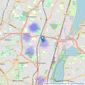 Kingsly Group - London listings heatmap