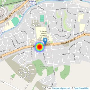 Kingswood Homes listings heatmap