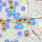 Kinleigh Folkard & Hayward - Sales - Ealing listings heatmap