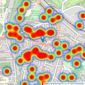 Kinleigh Folkard & Hayward - Sales - West Wickham listings heatmap