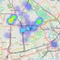 Knight Bishop - Hackney listings heatmap