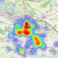 Knight Edmonds - Maidstone listings heatmap