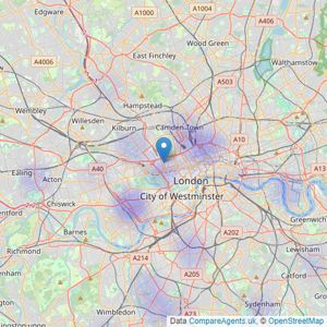 Knight Frank Auctions - Auctions listings heatmap