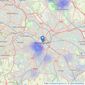 Knight Frank - Birmingham listings heatmap