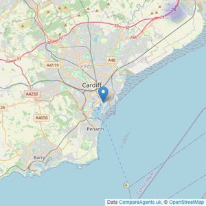 Knight Frank - Cardiff - Commercial listings heatmap