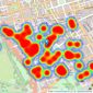 Knight Frank - Mayfair listings heatmap