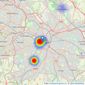 Knight Frank - New Homes - Birmingham listings heatmap