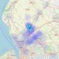 Kuavo Property Services Ltd - Liverpool listings heatmap