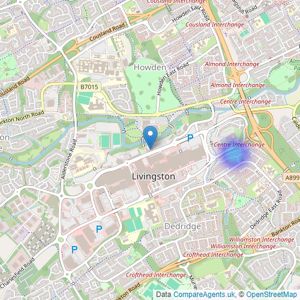 KW Law - Livingston listings heatmap