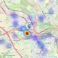 Lancasters Property Services - Barnsley listings heatmap